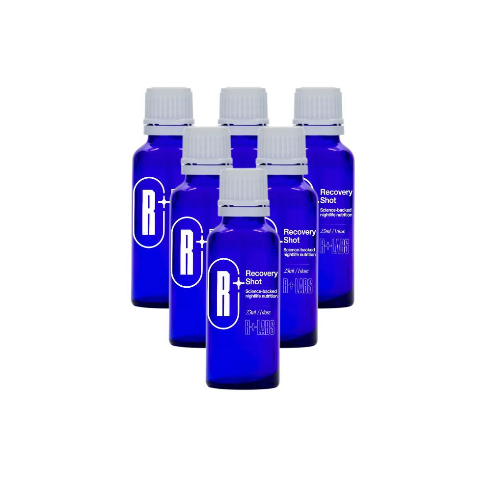 R+ Festival Pack (6 x 25ml Shots)
